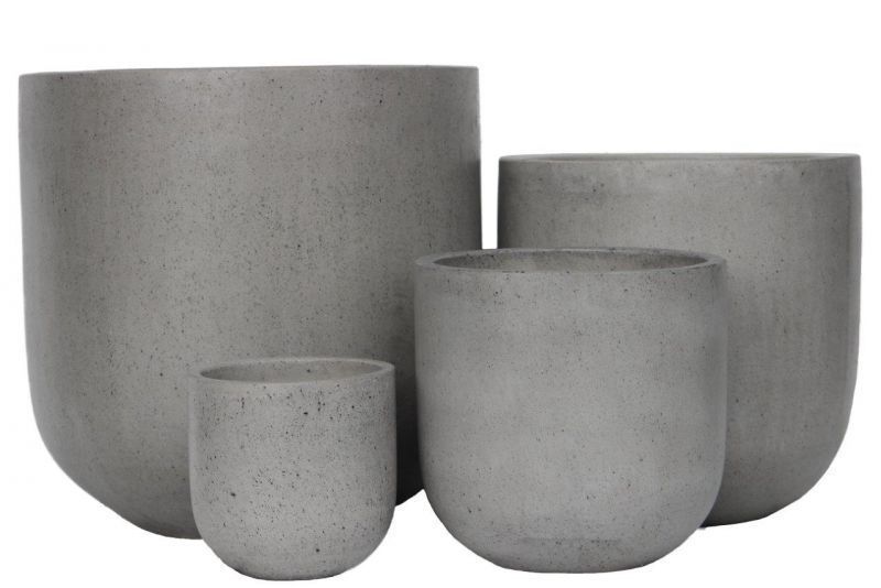 Odesha Egg Pot - Grey